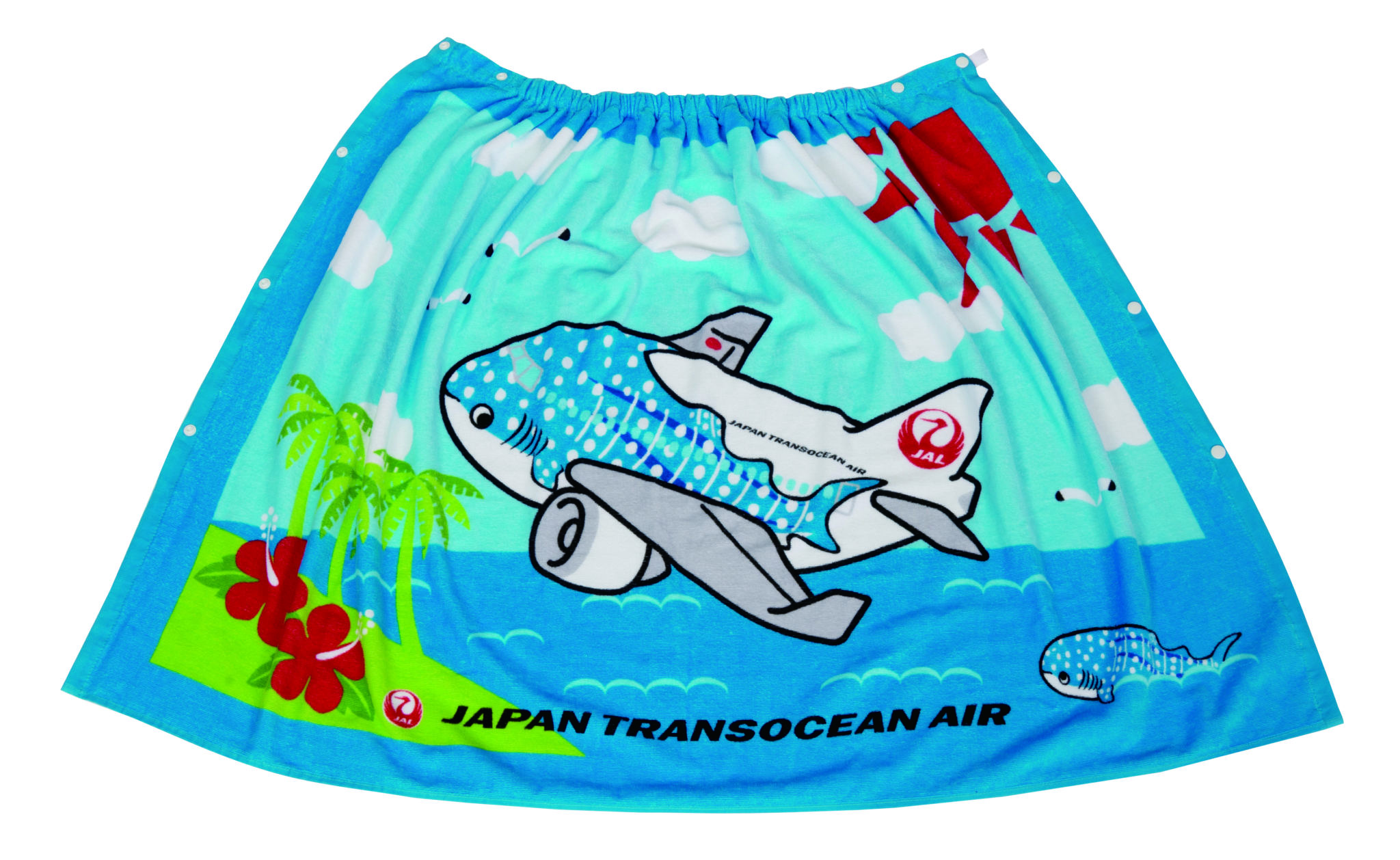 ジンベエジェット巻きタオル